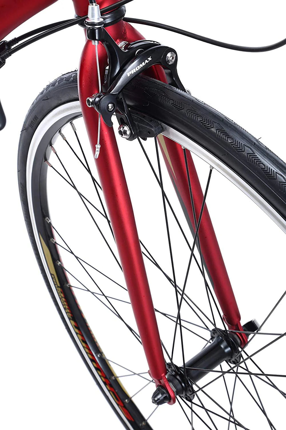 Matte Red Drop Bar Road Bicycle B970