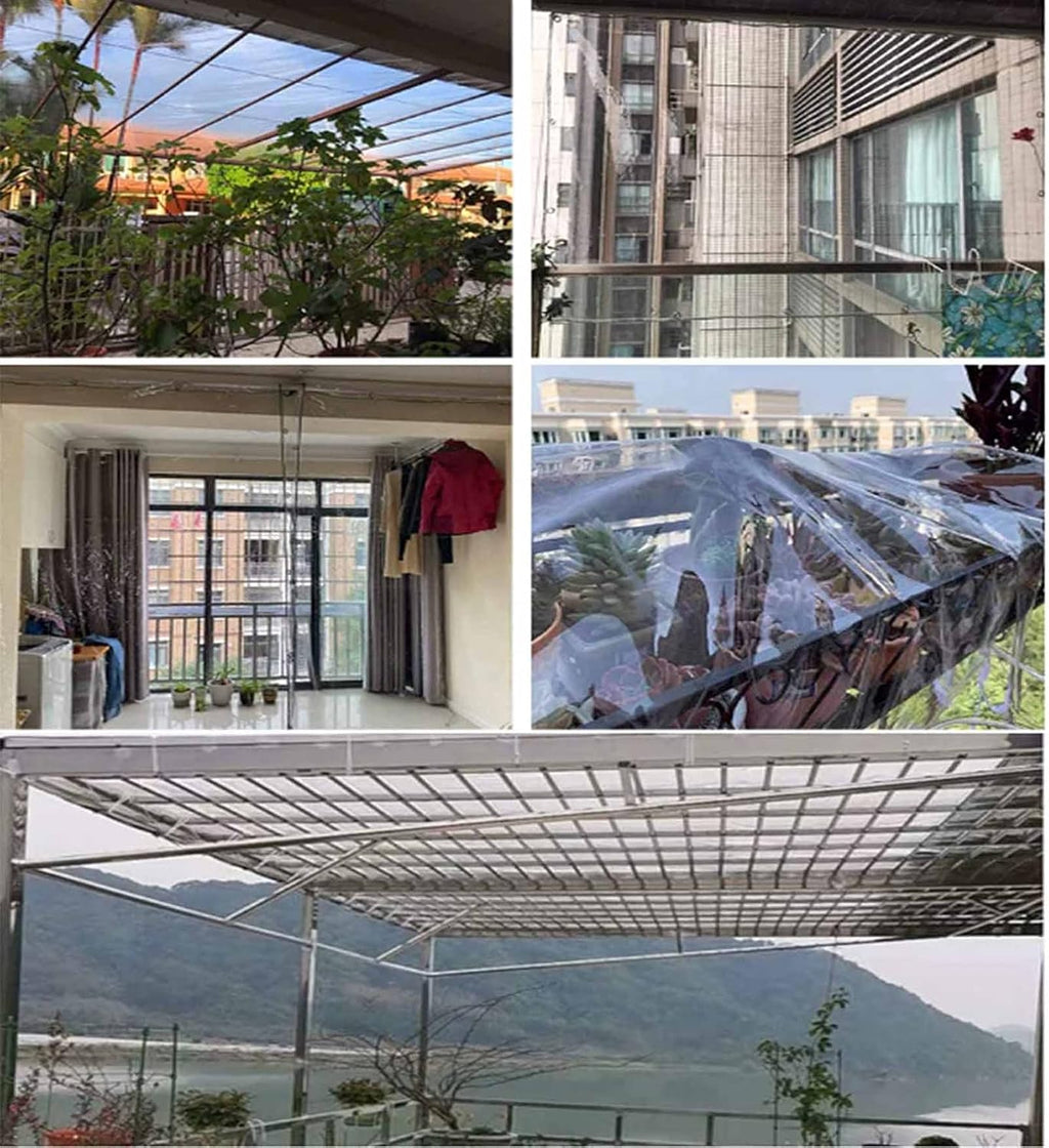 0.35mm Clear PVC Tarpaulin Cover A841