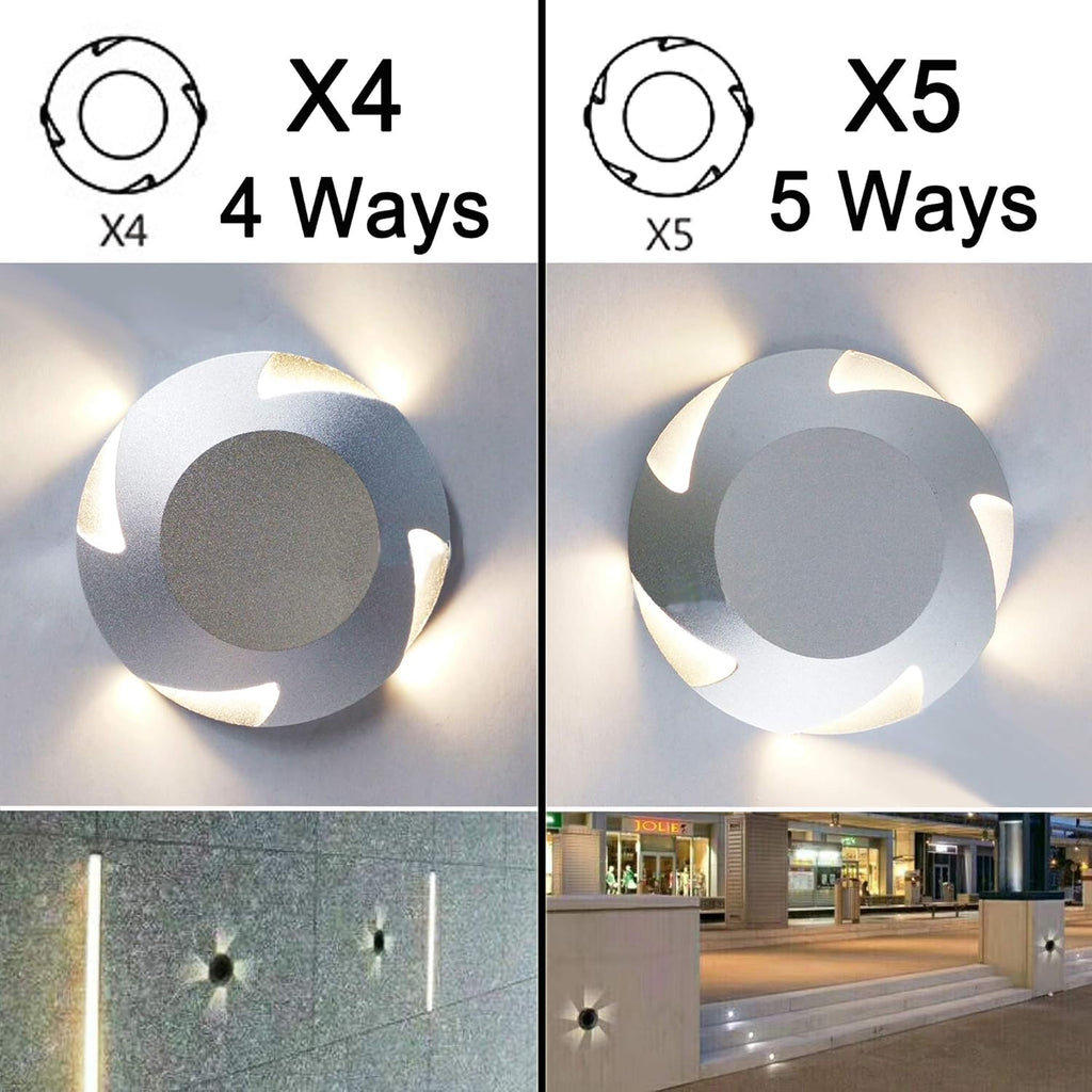 3W 12V-24V DC IP67 Waterproof Aluminum LED In-Ground Well Light C2715