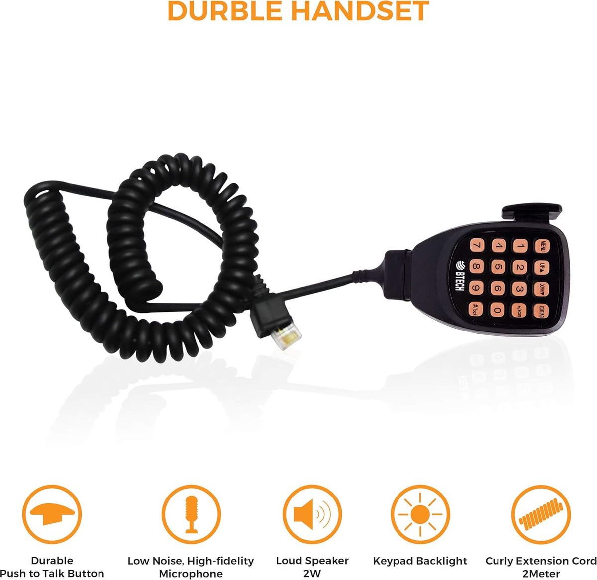 50 Watt GMRS Two-Way Radio with Dual Band Scanning Receiver Z768