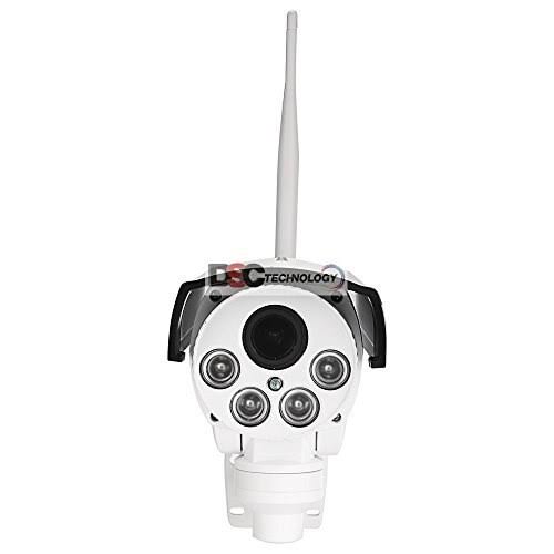 Outdoor Waterproof WiFi PTZ Security Camera with Built-in Micro V7155