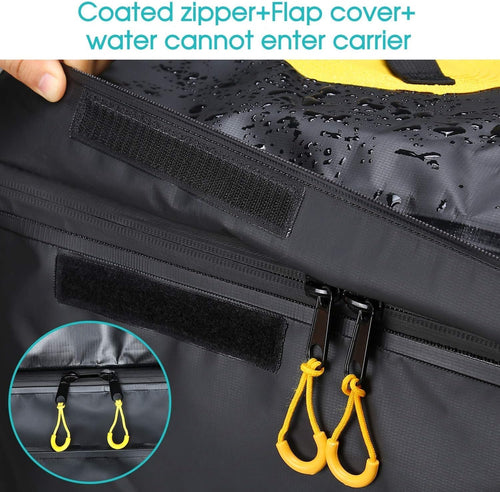 100% Waterproof 22 Cu Ft Cargo Carrier Bag with 6 Reinforced Straps P20862