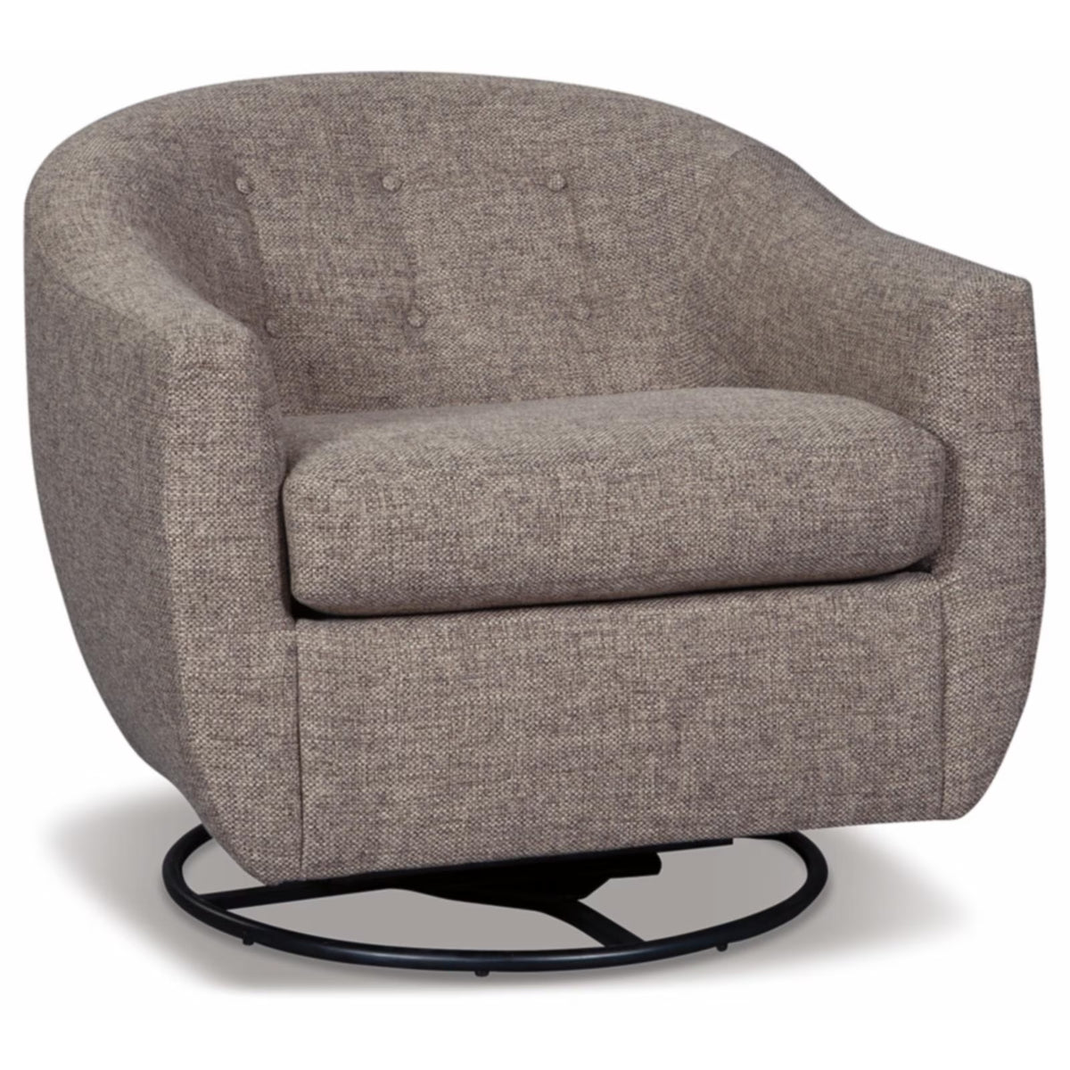 Taupe Tufted Swivel Glider I376147