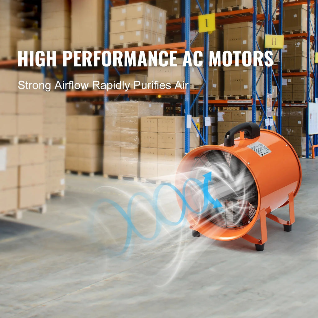 16" Portable Industrial Extractor Fan Blower with 33ft Duct Hose W92995