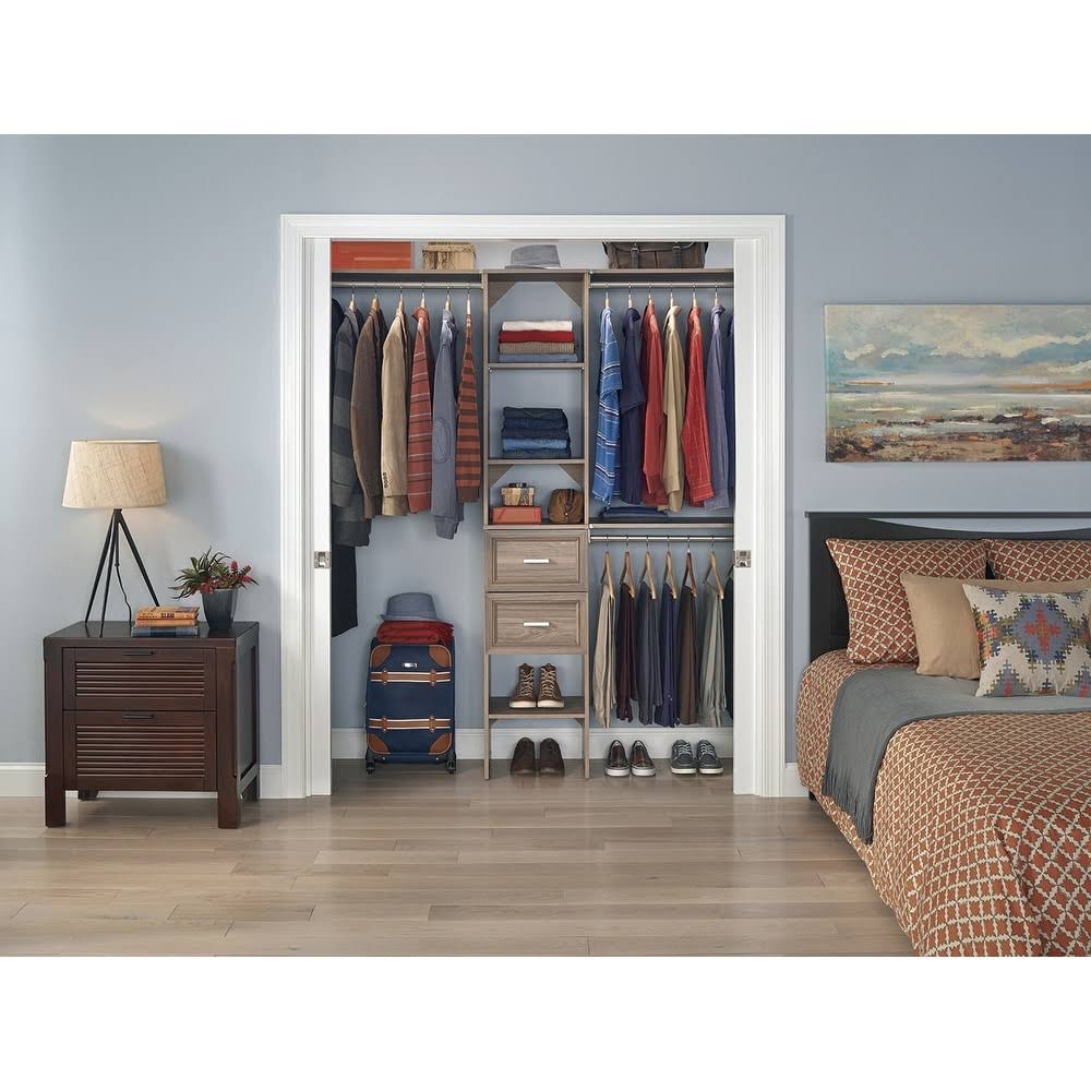 Natural Gray Closet Organizer X3174
