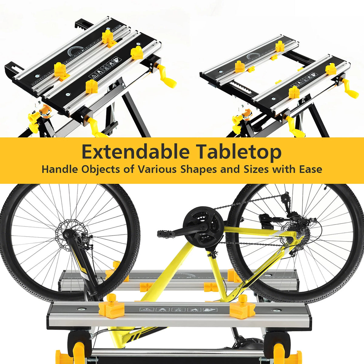 Folding Portable Workbench with Adjustable Height P6424