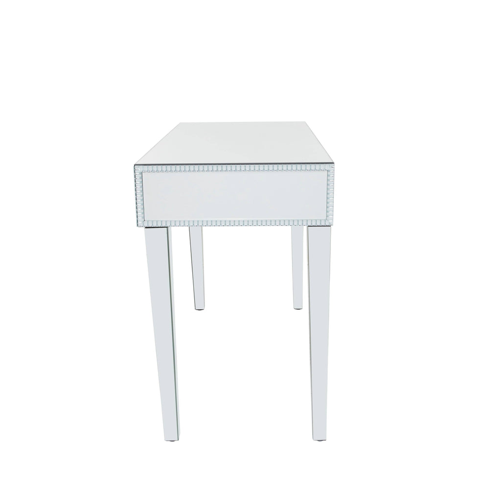 Silver MDF Glam Console Table X57989