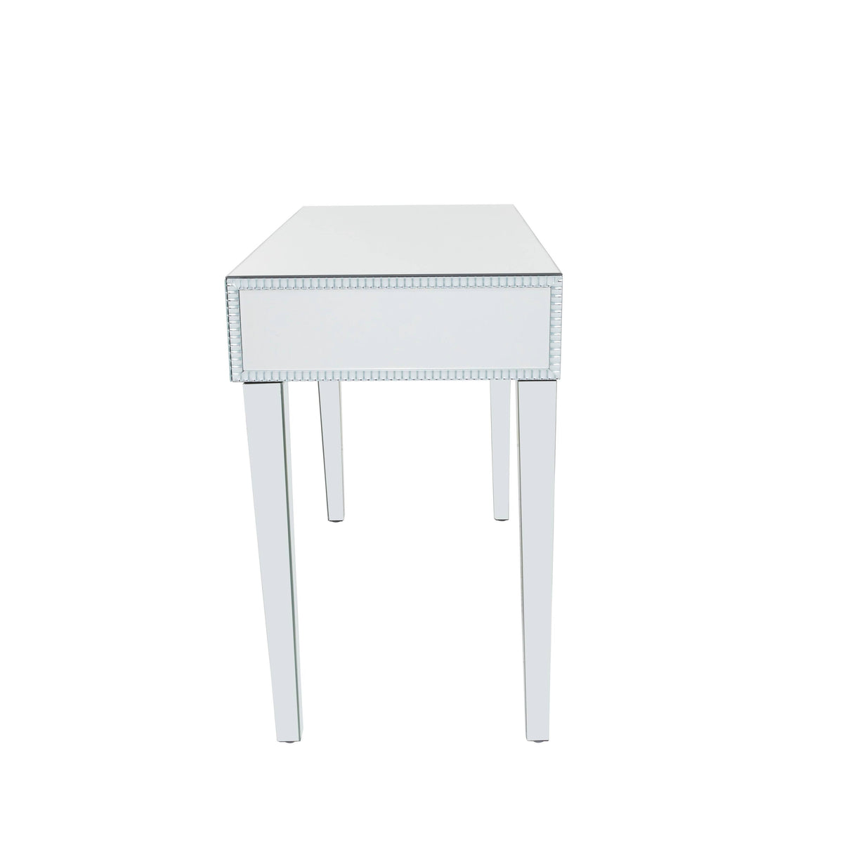 Silver MDF Glam Console Table X57989