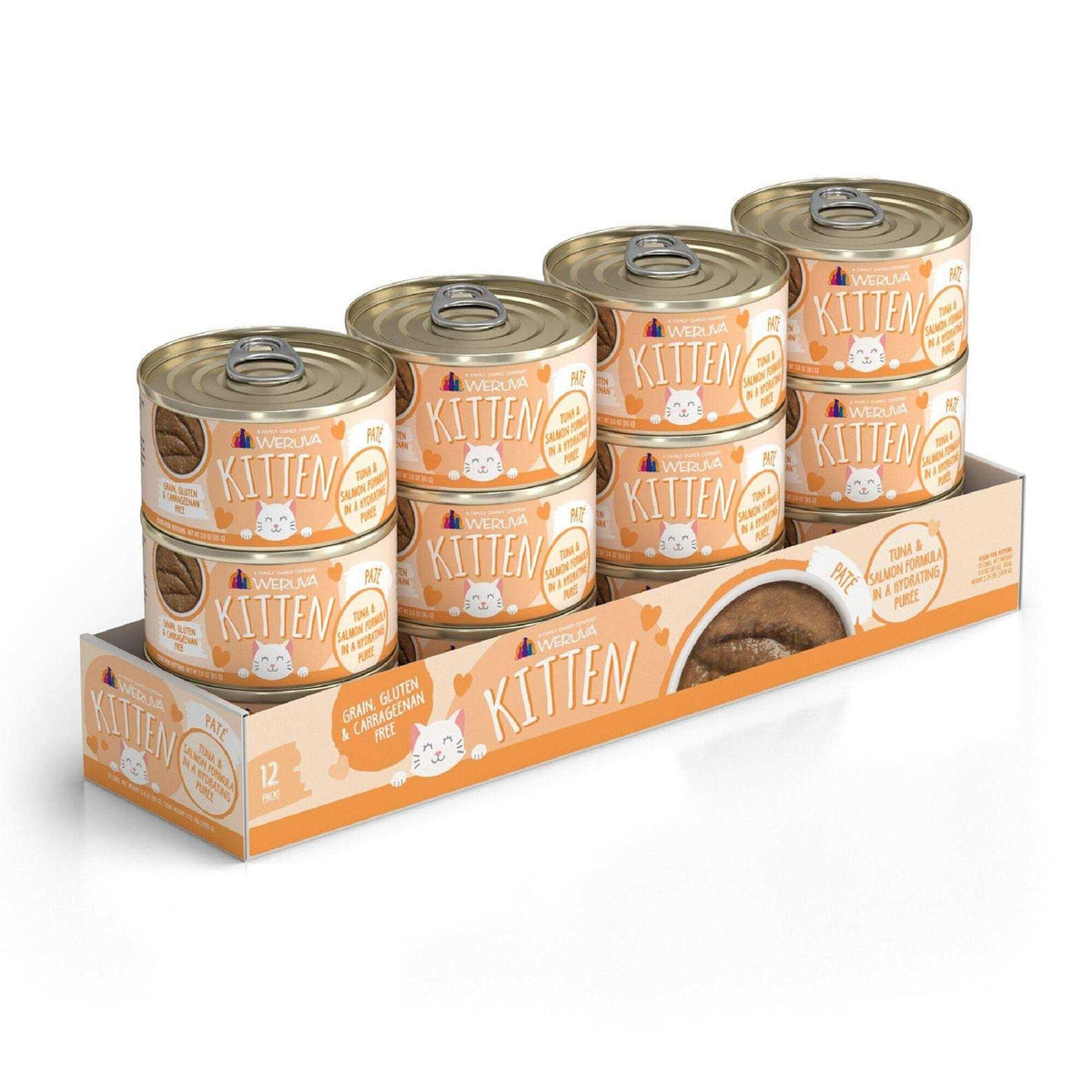 Tuna & Salmon Puree Cat Food P5368