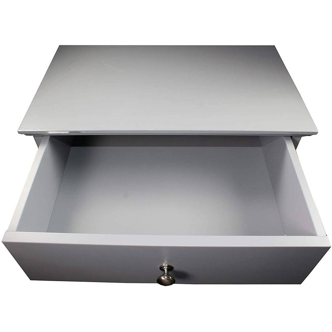 Cat Litter Enclosure with Storage Drawer I436398
