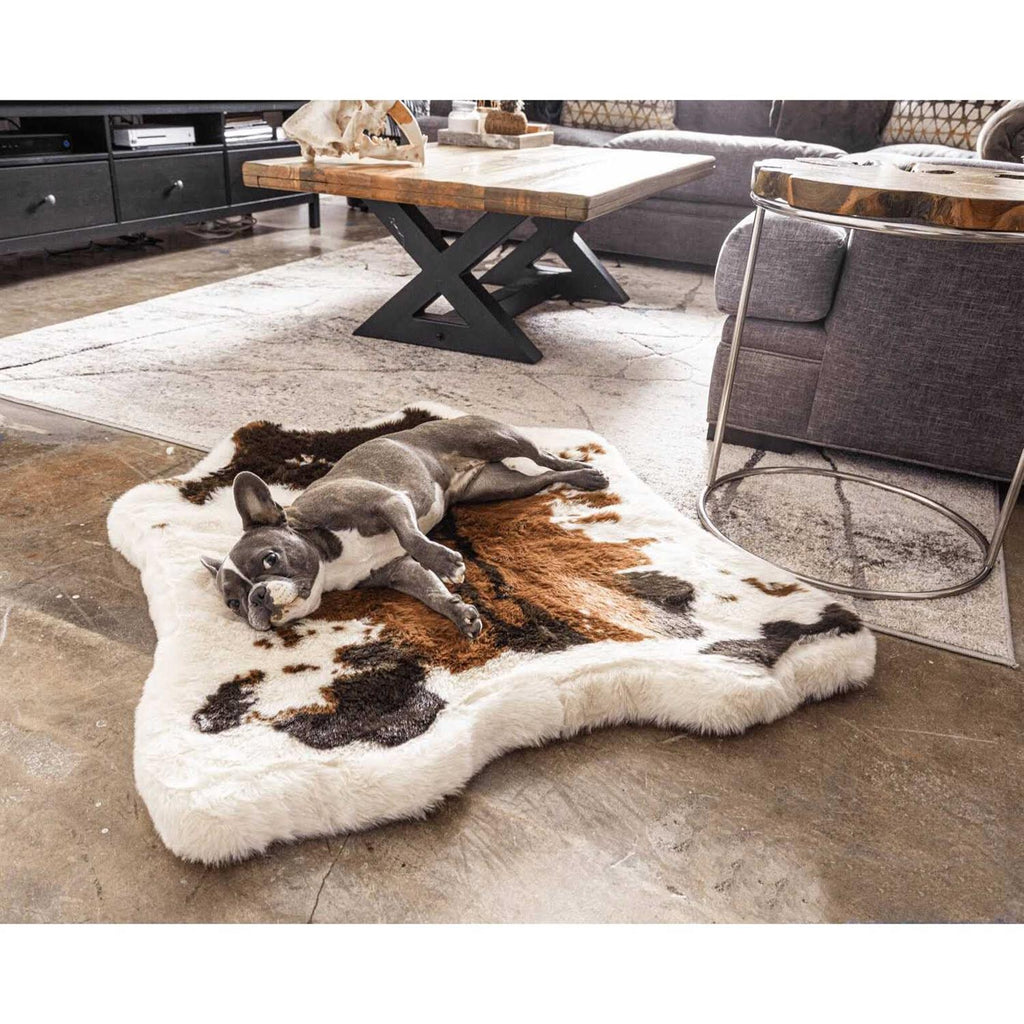 Animal Print Memory Foam Dog Bed F384785