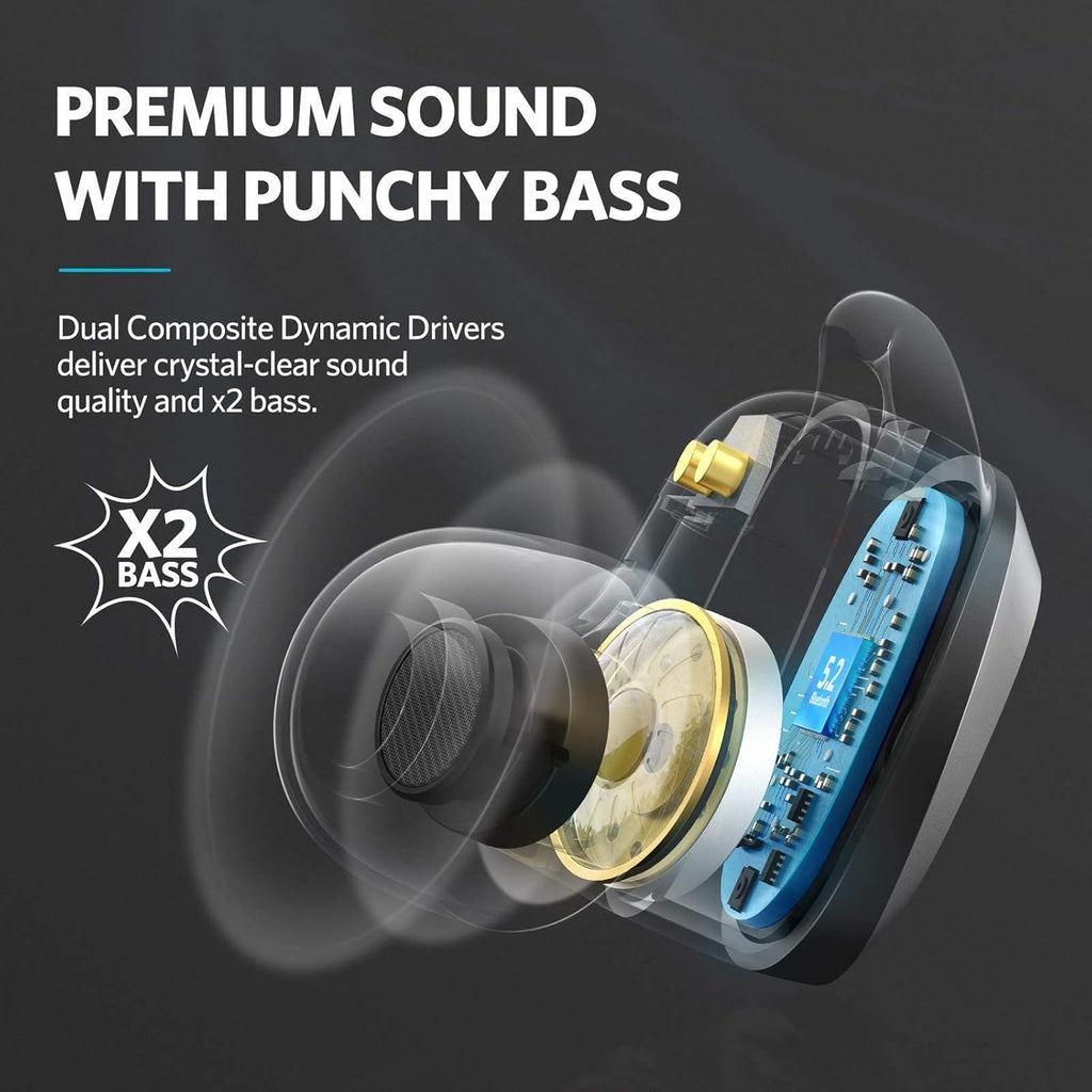 Wireless Active Noise Cancelling Bluetooth Earbuds O4451
