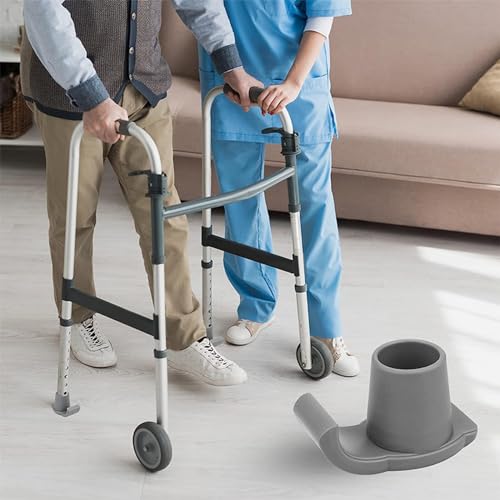 Black Rubber Walker Glides L538056
