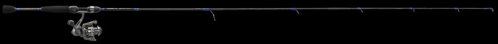 Spinning Reel and Fishing Rod Combo, 5-Foot 6-Inch Rod, Size 75 Reel, Silver E428