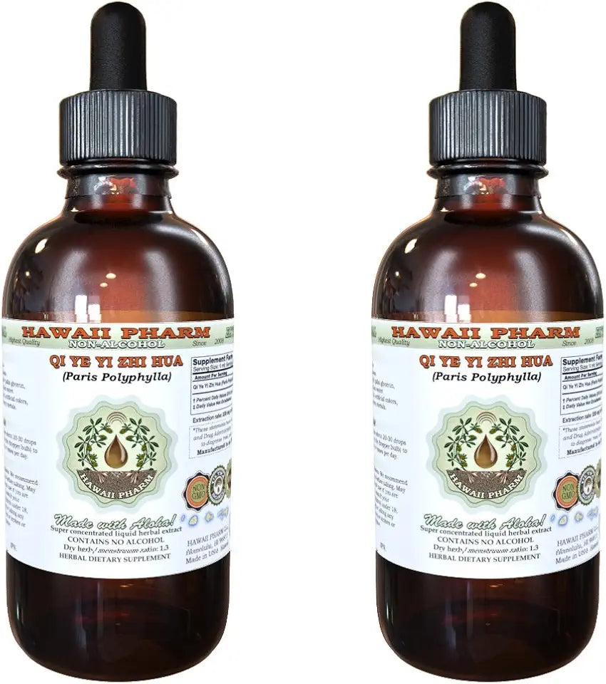 Paris Polyphylla Rhizome Alcohol-Free Liquid Extract 2x4 oz P37042
