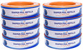 Compatible with Diaper Genie Pails, 4-Pack, 1080 count V19319
