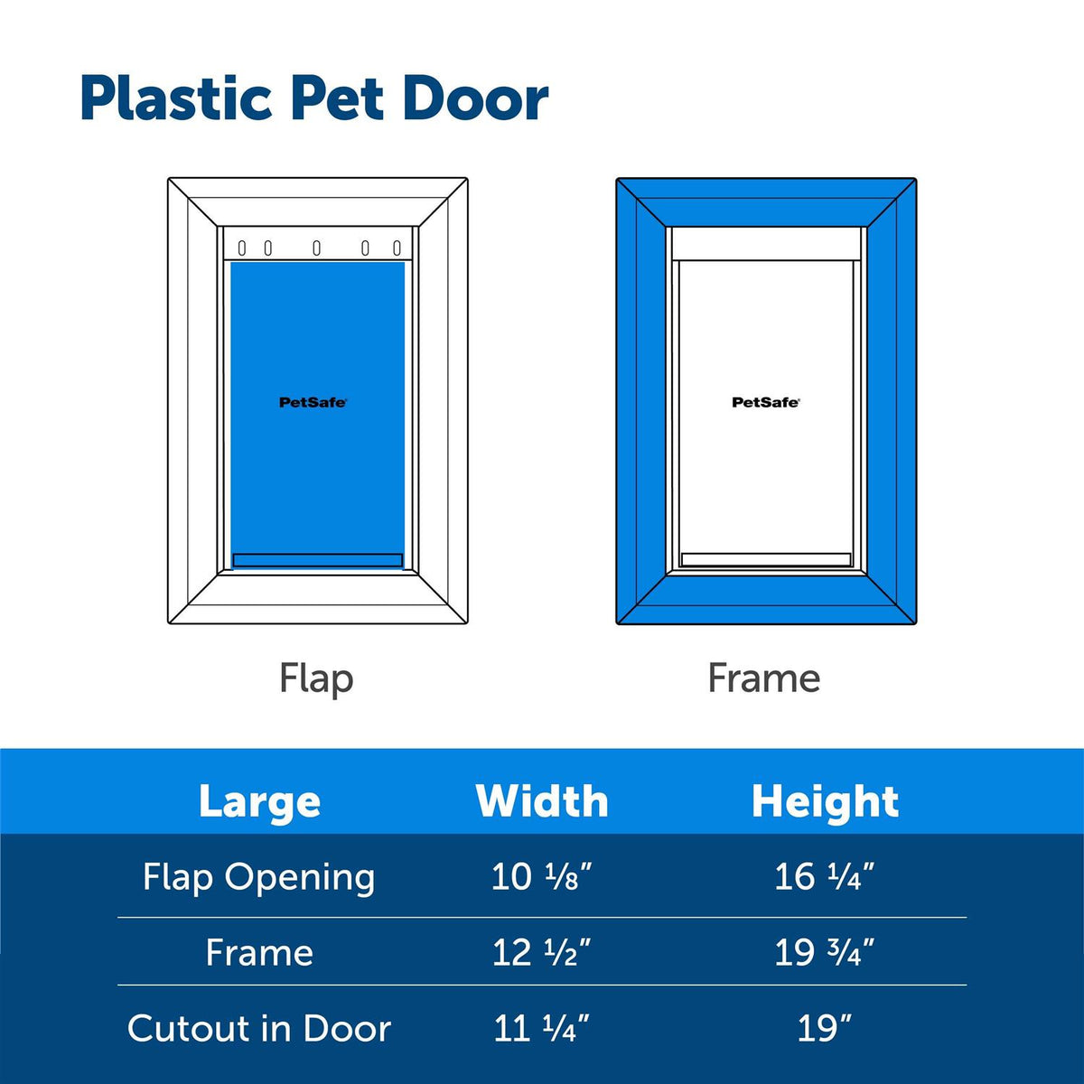 Plastic Pet Door Y8129