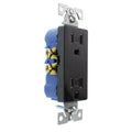15-Amp 120-Volt Black Duplex Decorator Receptacle Outlet 96-Pack R736187