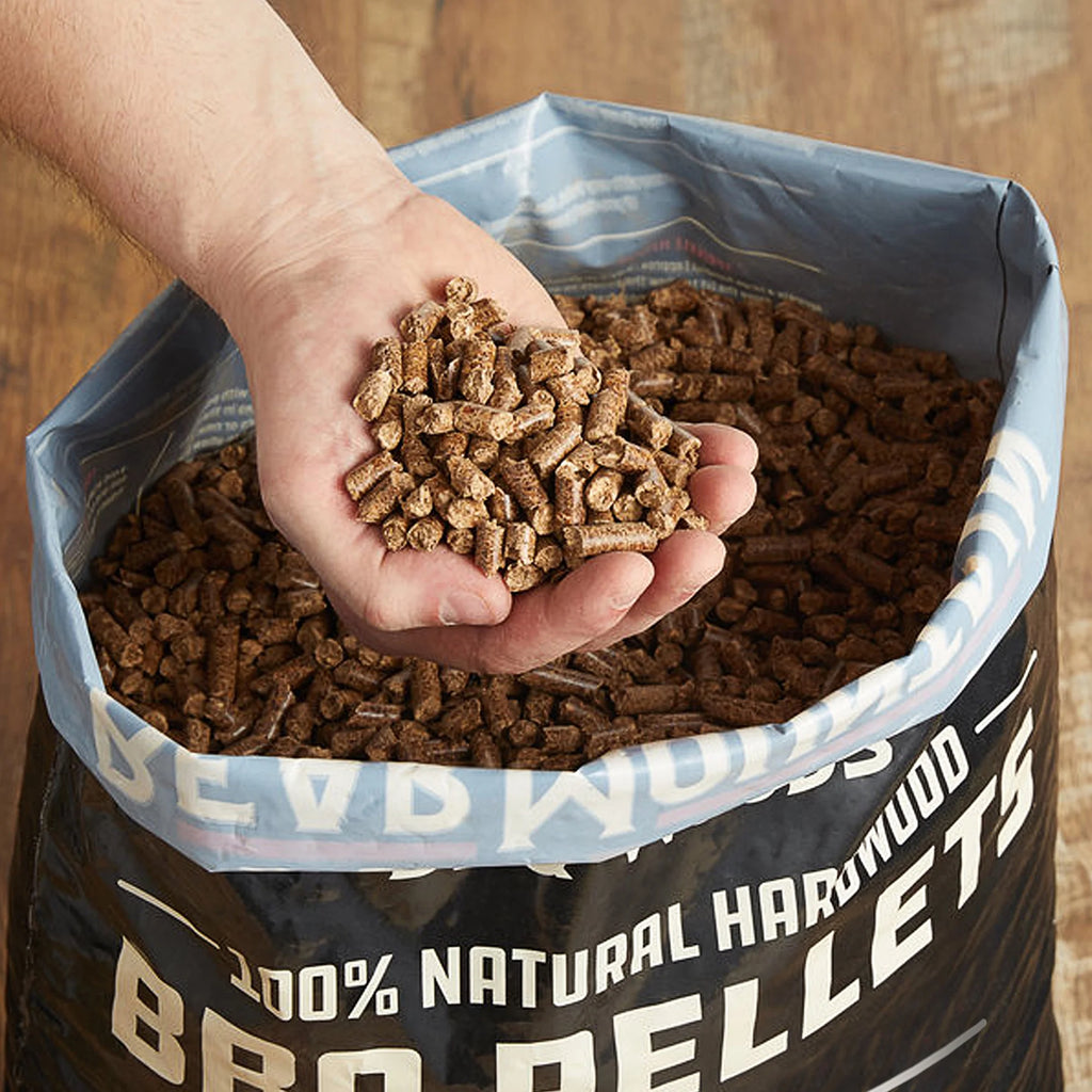 All Natural Hardwood Oak BBQ Smoker Pellets, 20 lbs (2 Pack) U247031