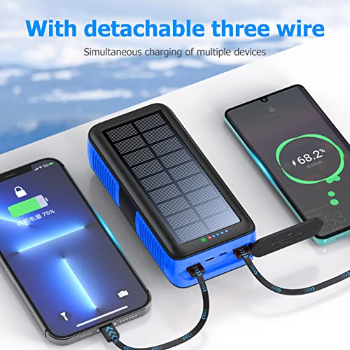 63200mAh Solar Charger Power Bank with Dual Outputs S9328