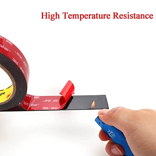 Double Sided Heavy Duty Mounting Tape (1/2in * 15.6ft) R3903