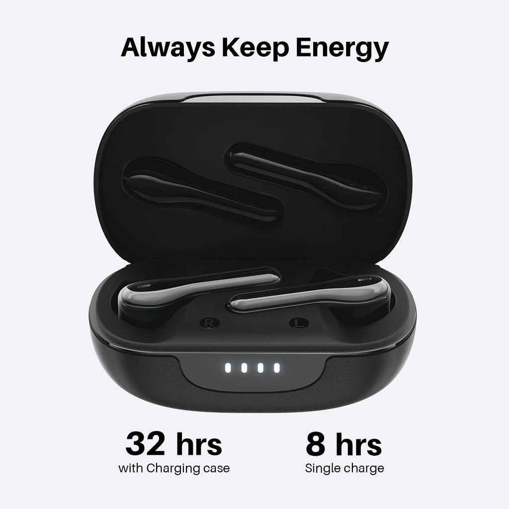 Wireless Earbuds with Bluetooth 5.2, 32H Playtime, Pack of 2 S44917