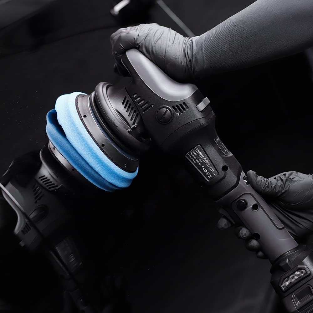 18V Cordless Car Polisher 15mm Orbit 7 Variable Speed O446812