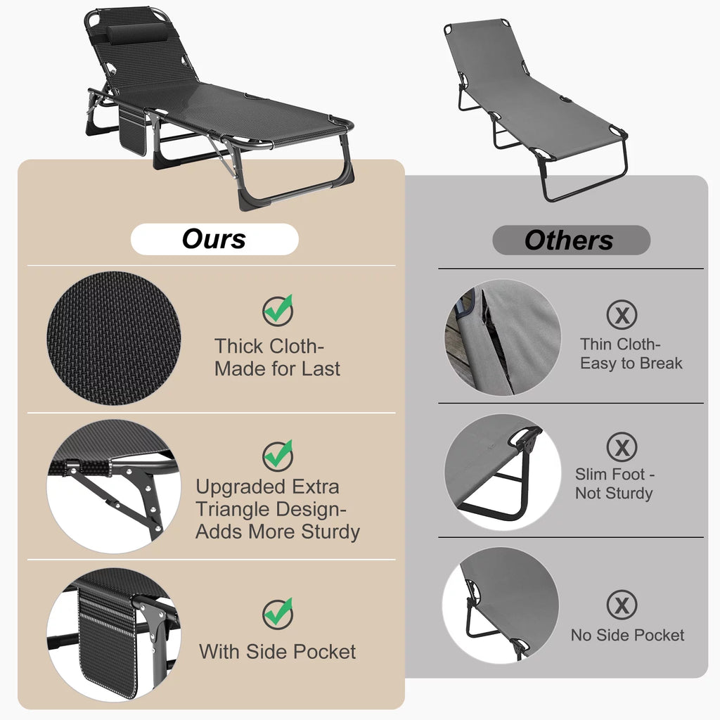 Folding Camping Cot Bed A899842