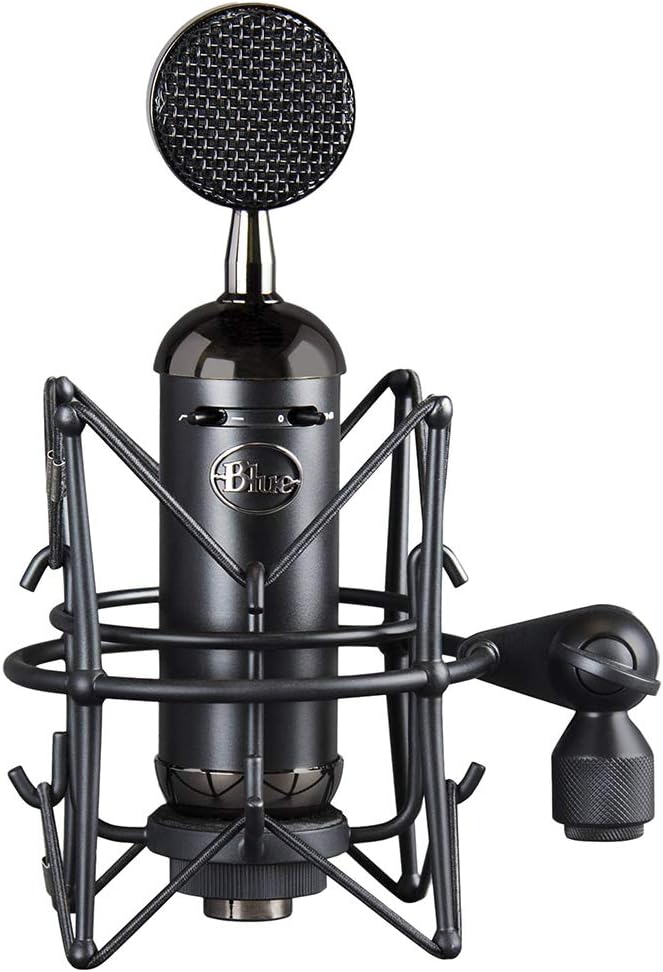 Blue Blackout XLR Condenser Microphone with Pop Filter & 20' XLR Cable Y298258