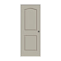 32 in. x 80 in. Desert Sand Painted Left-Hand Textured Molded Composite MDF Single Prehung Interior Door C539269