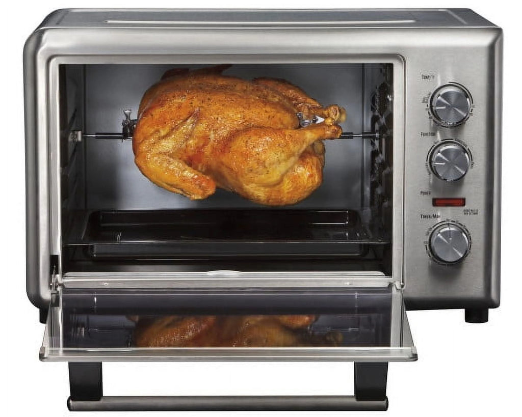 Extra Large Capacity Stainless Steel Countertop Oven with Convection and Rotisserie P633