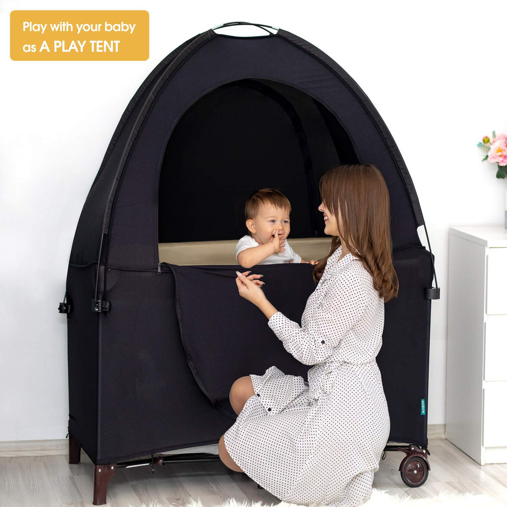 Pack-N-Play Tent Darkening Mini Crib Canopy Cover G61859