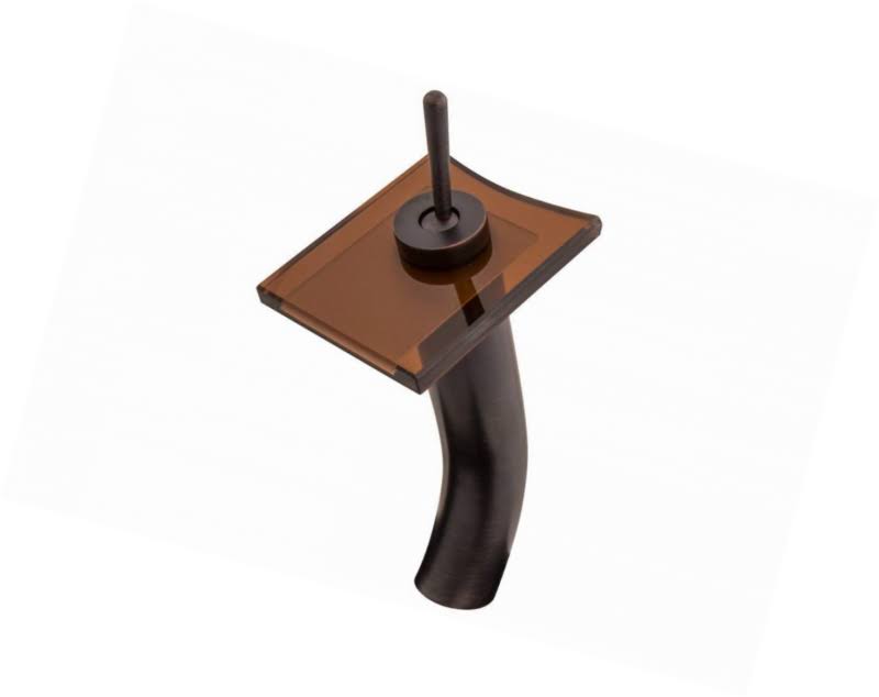Oil Rubbed Bronze Waterfall Vessel Faucet I899851