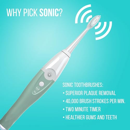 UV Sanitizing Sonic Electric Toothbrush, Seaglass Green D84130