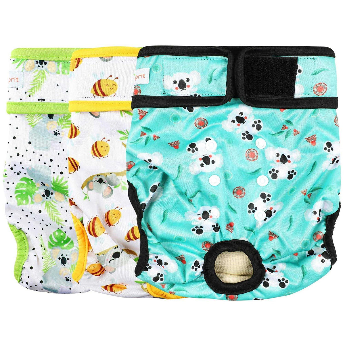 Washable No Leak Reusable Female Dog Diapers U200