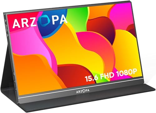 15.6'' FHD 1080P IPS Portable Monitor with USB C & HDMI K2167