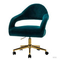 Teal Velvet Task Chair U982