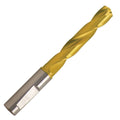 9.2mm Carbide 140° Point 5XD Tin Coolant Fed Drill Q506805