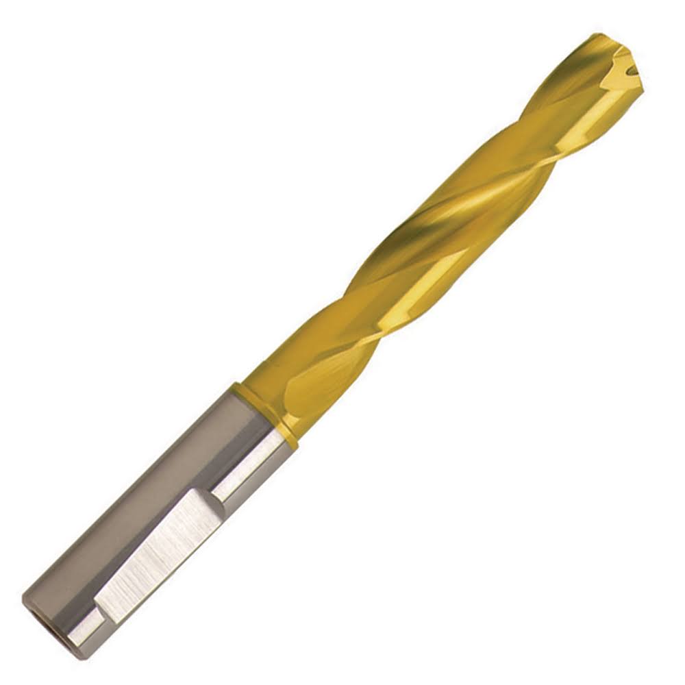 9.2mm Carbide 140° Point 5XD Tin Coolant Fed Drill Q506805