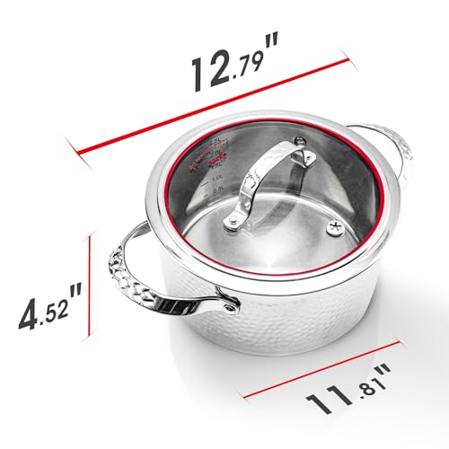 Stainless Steel Stockpot 10 Quart with Lid R7942
