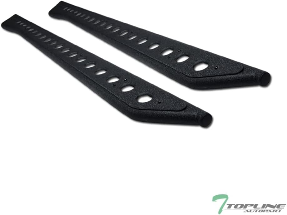 Textured Black Rock Slider Side Step Rail Nerf Bars H97408