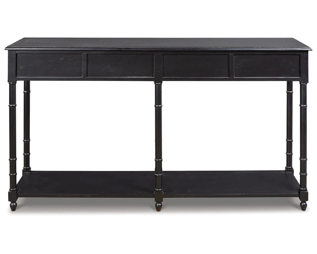 Black Sofa/Console Table D67804