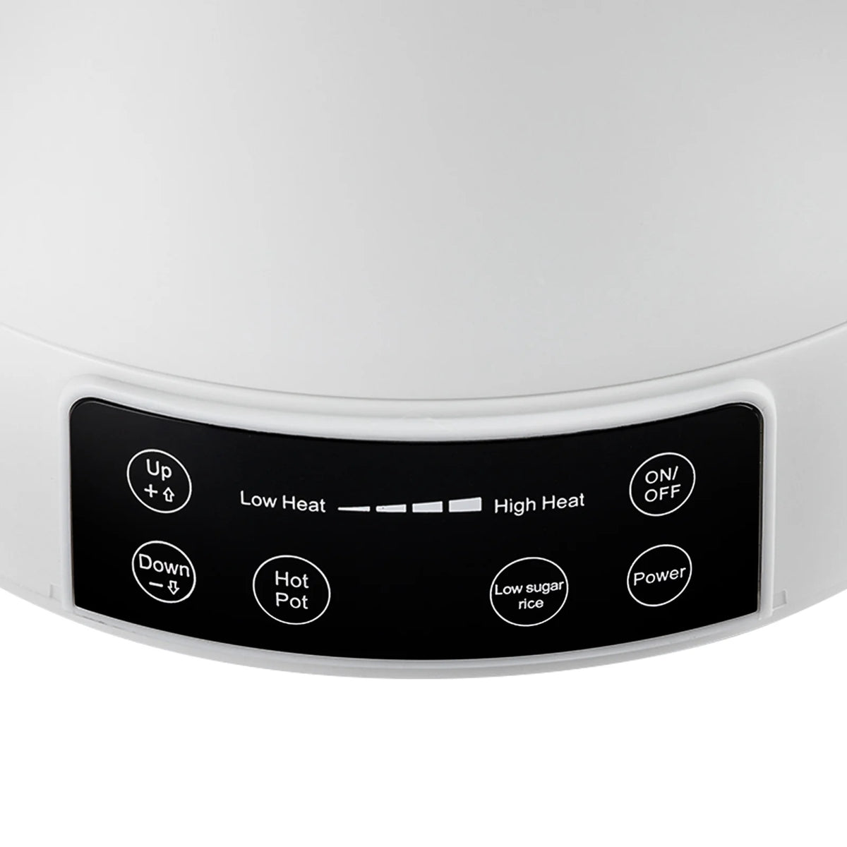 3L Stainless Steel Electric Hot Pot with Measuring Cup (White) J1808