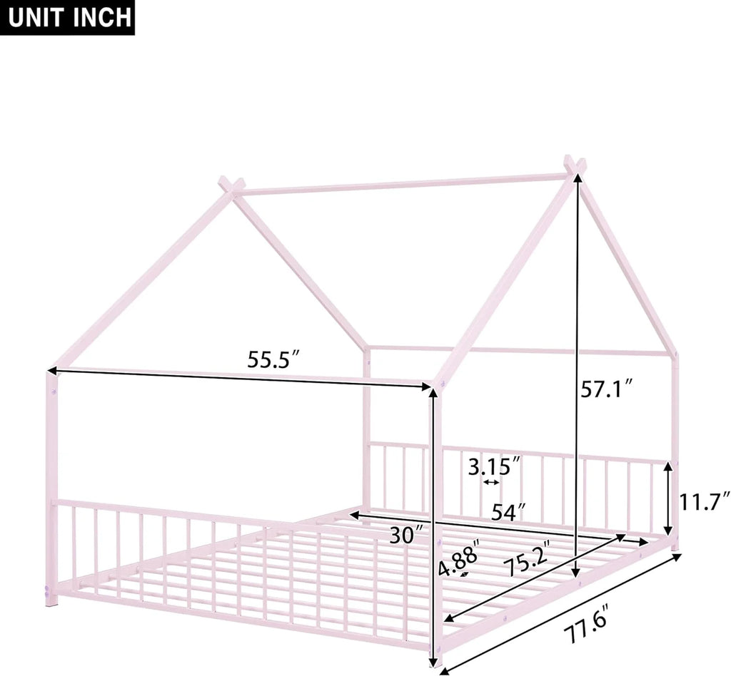 Full Size Meal House Bed C8344