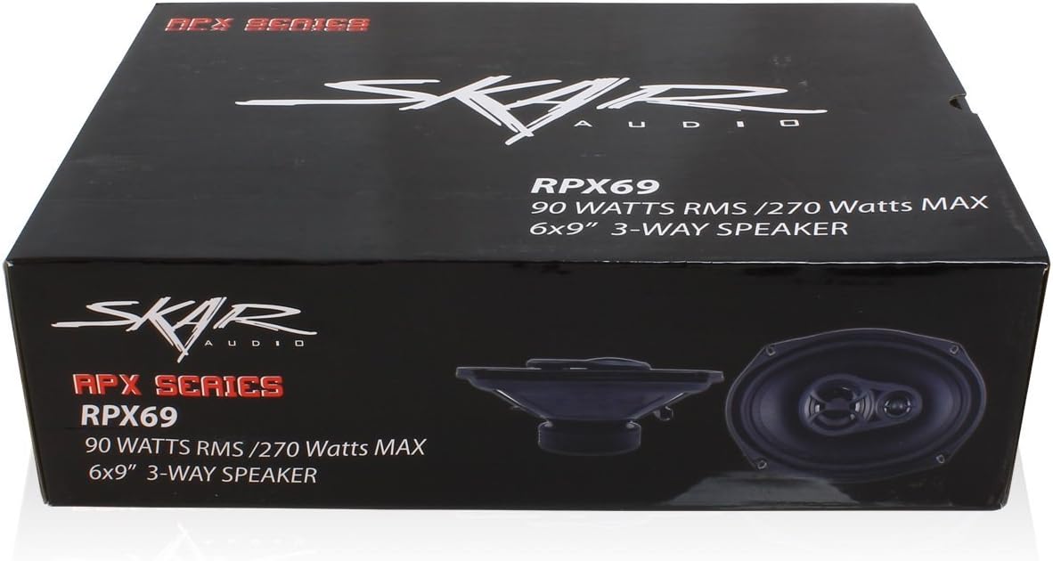 3-Way Coaxial Speakers Pair Pack of 2 J452