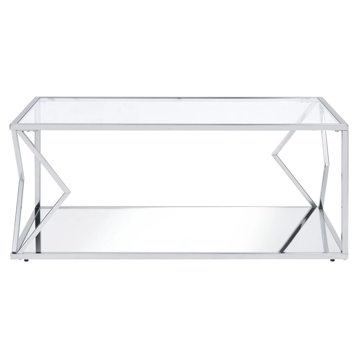Glass Top Rectangular Coffee Table Y33951