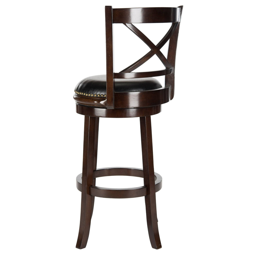 Swivel Bar Stool Cappuccino/Black U328594