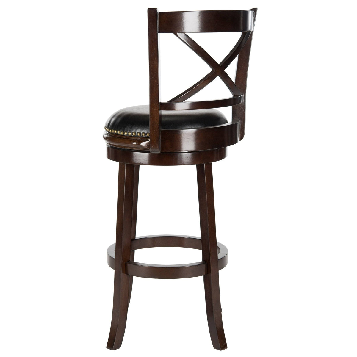 Swivel Bar Stool Cappuccino/Black U328594
