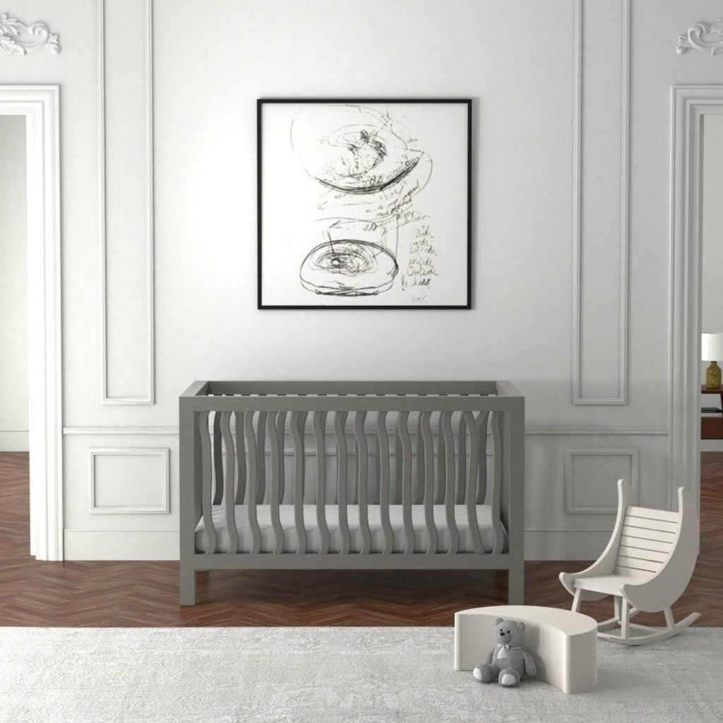 Convertible Crib (Acacia/Snow) U89074