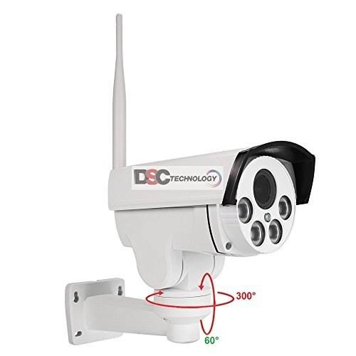 Outdoor Waterproof WiFi PTZ Security Camera with Built-in Micro V7155